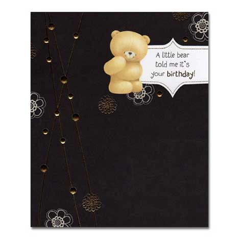 Little Bear Birthday Forever Friends Card